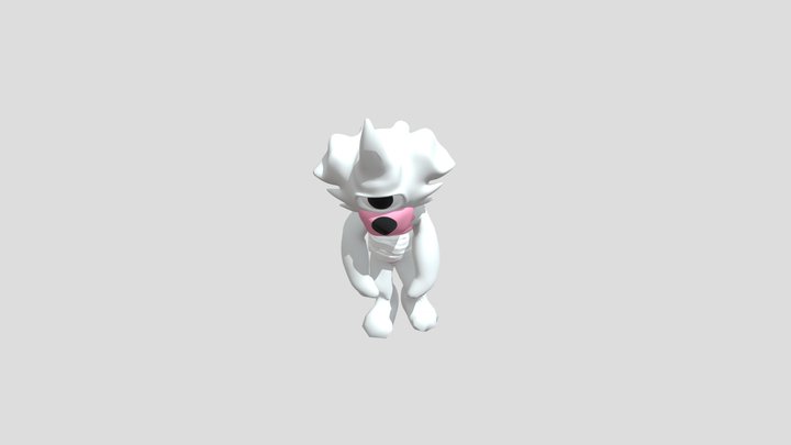 Injured Half Hellish Gongon [COGG4 Rigged] 3D Model