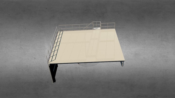 Assembly_steel_structure 3D Model
