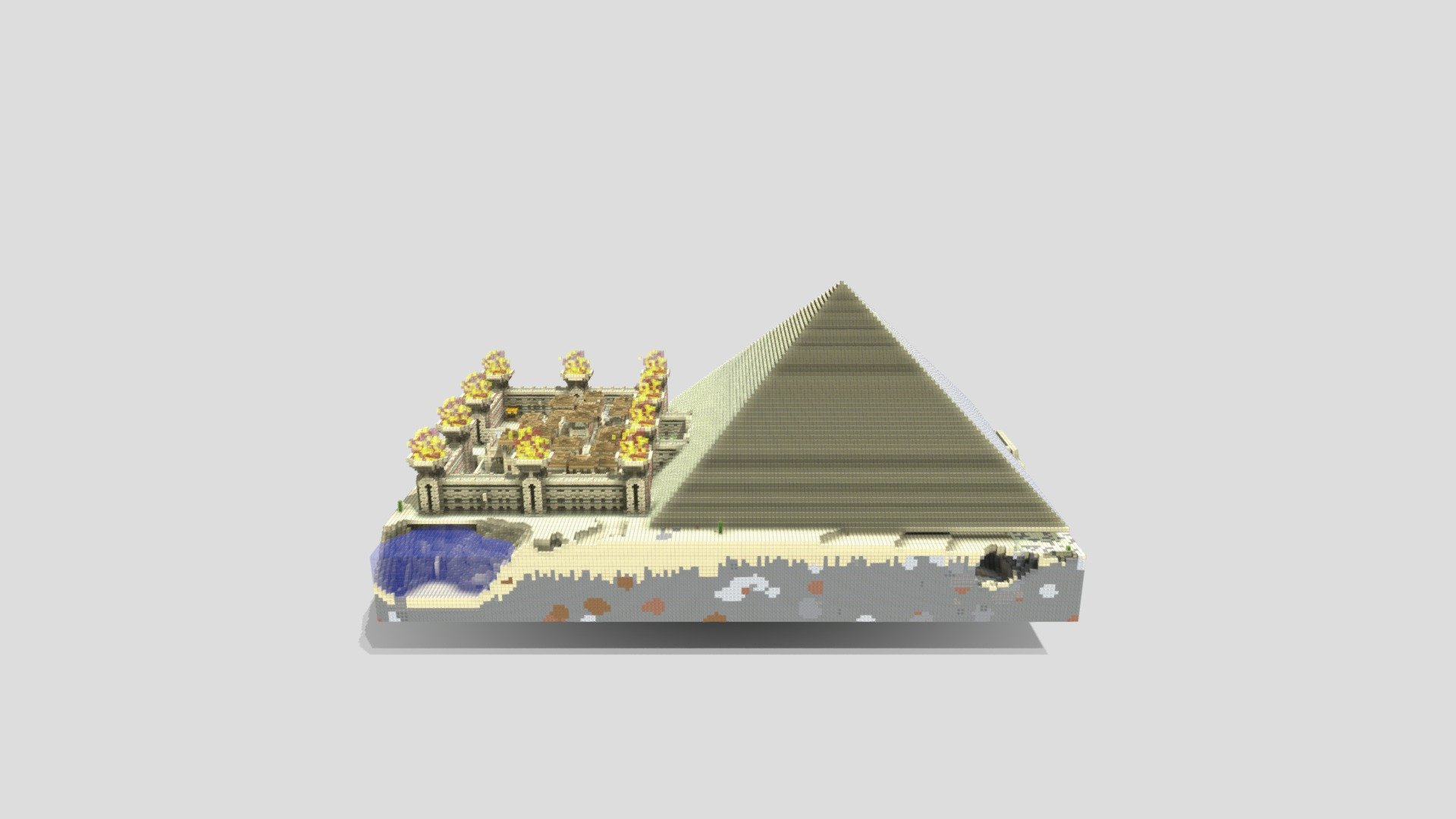 Minecraft  沙漠之城