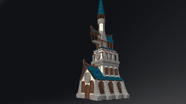 Chapel WIP 3D Model