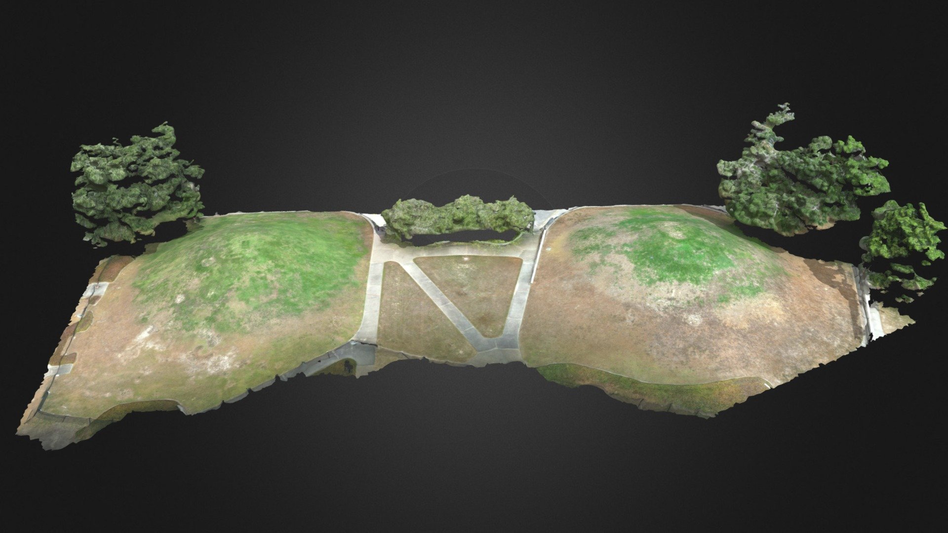 LSU Mounds - 3D Model By Conan Mills (@orkboy59) [c9354ff] - Sketchfab