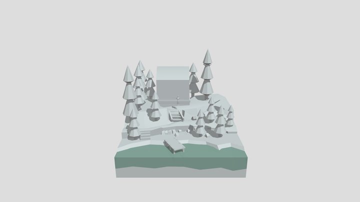 Blockout 3D Model