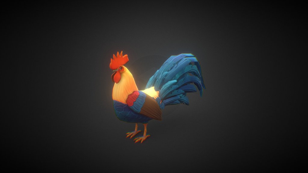 Stylized Rooster