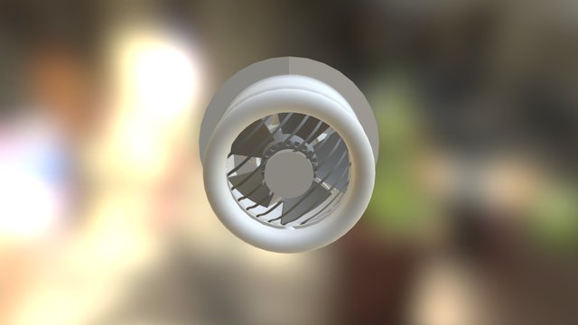 option C metal screen 3D Model