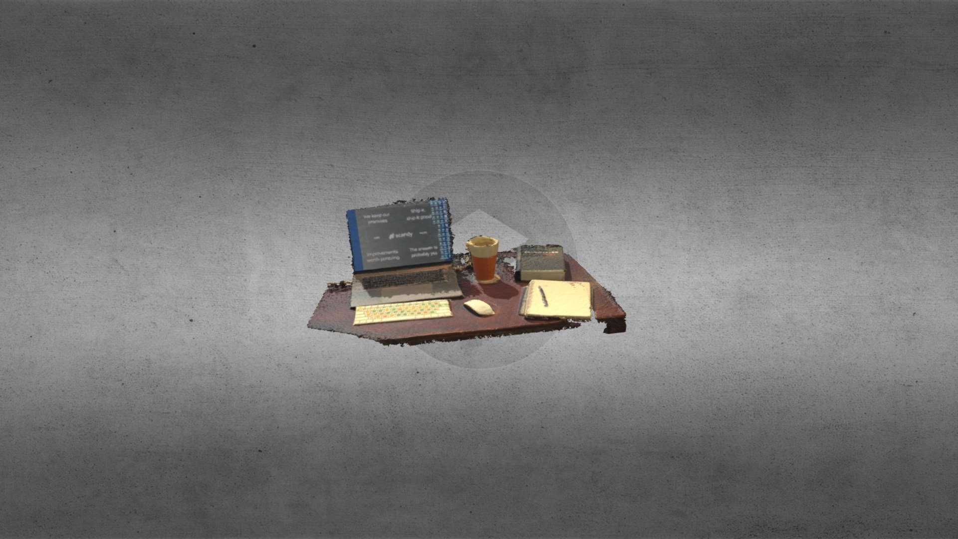 workspace - never this neat