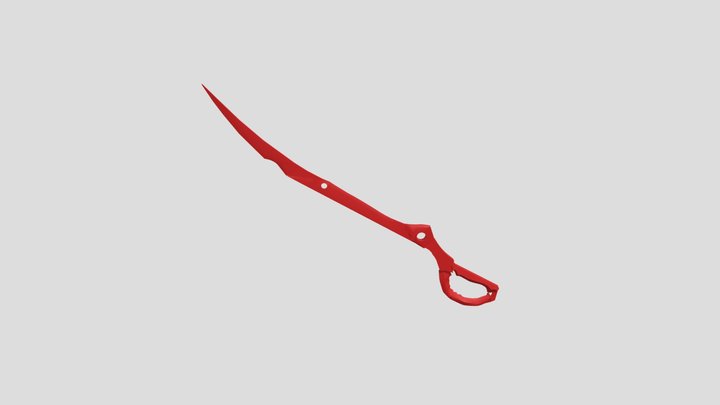 Kill La Kill Scissor blade 3D Model
