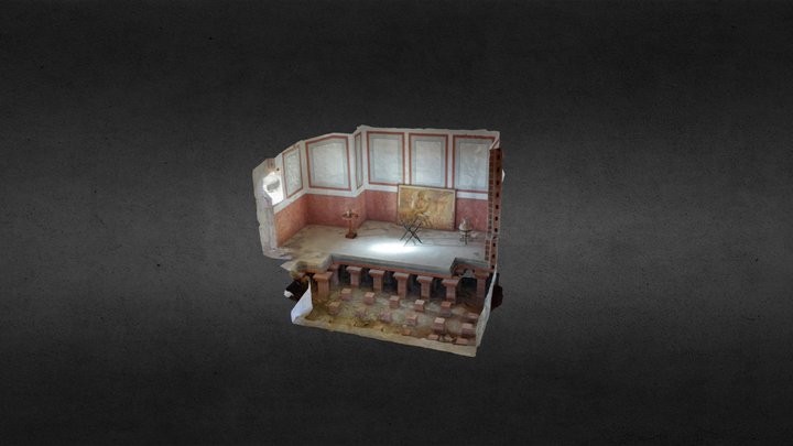 Fußbodenheizung Villa Rustica Möckenlohe 3D Model