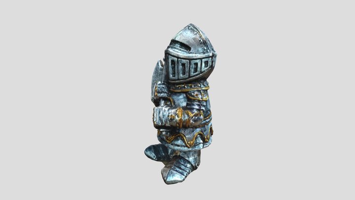 Chevalier En Armure - Knight In Armor (toy) 3D Model