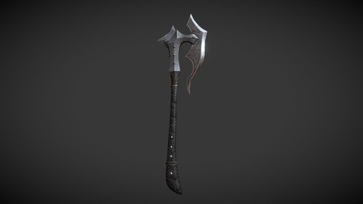 War Axe - Game Ready Model 3D Model