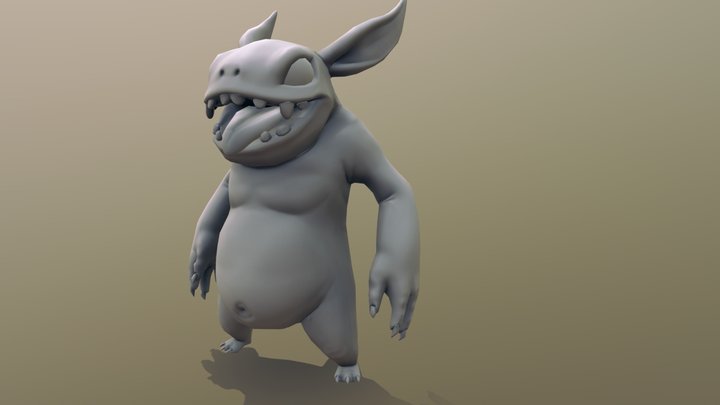 monster 3D Model