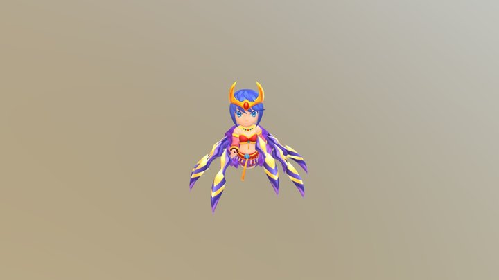 蜘蛛精 3D Model