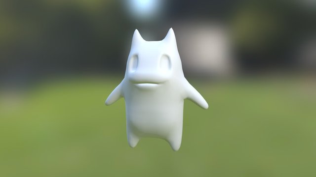 Cat Bean 3D Model