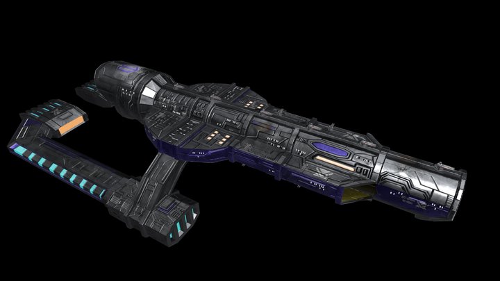 Starship-EDF Epona 3D Model