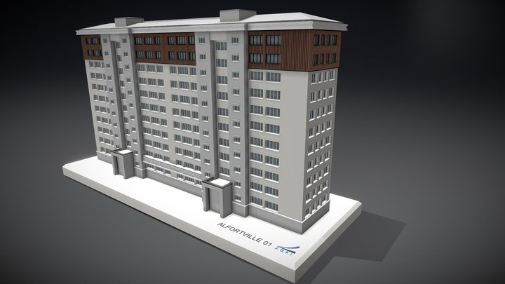 Alfortville 01 3D Model