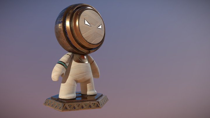 Meetmat momie 3D Model