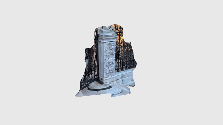 Corner column 1 3D Model