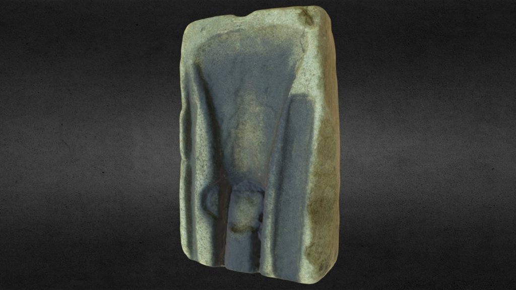 Stone palstave mould NMI 1900 54 (one valve) - 3D model by ...