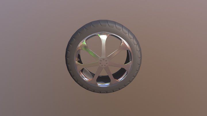 CGCookie - Modeling a Wheel 3D Model
