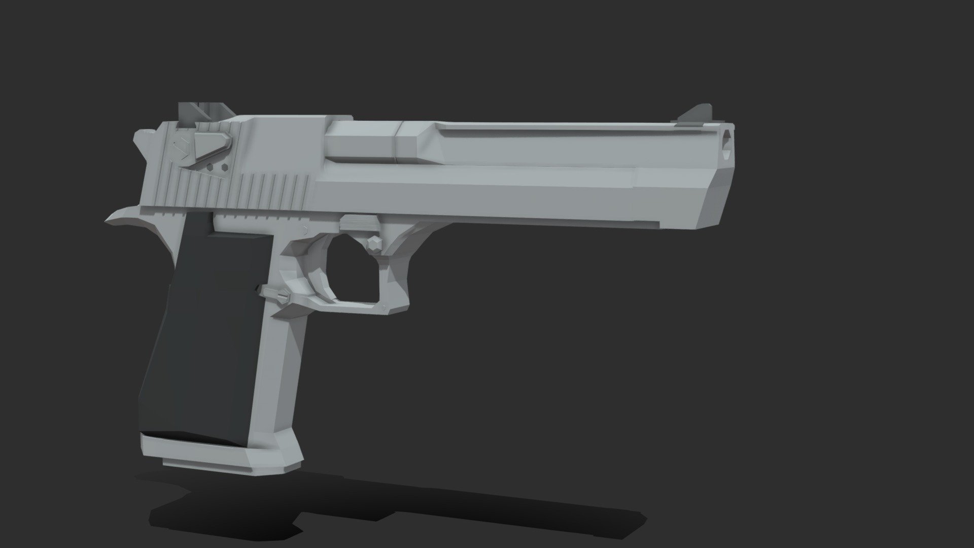 [Low Poly] Desert Eagle - 3D model by ATAK (@FriendlyHoovy69) [c93cf5e ...