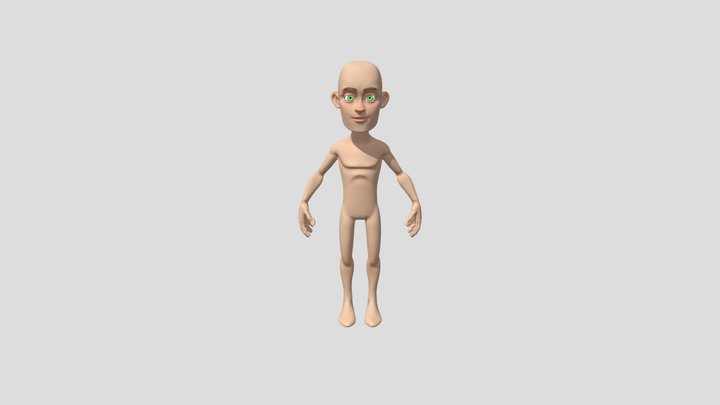 AVA 2 - Textura e Normal Map 3D Model