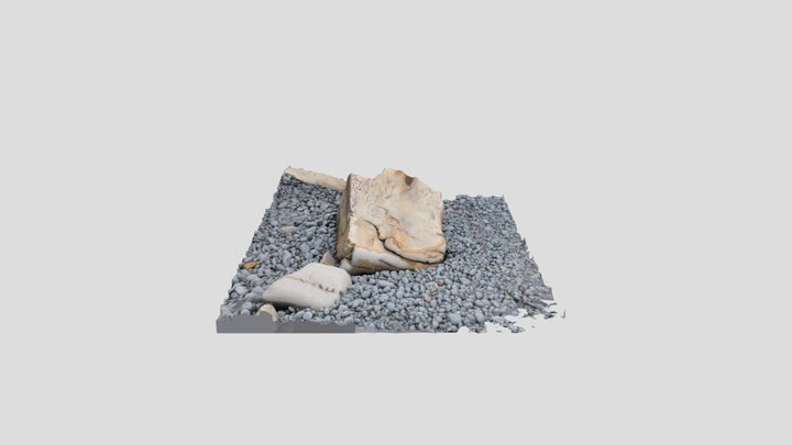 Beach Rock 3D Model