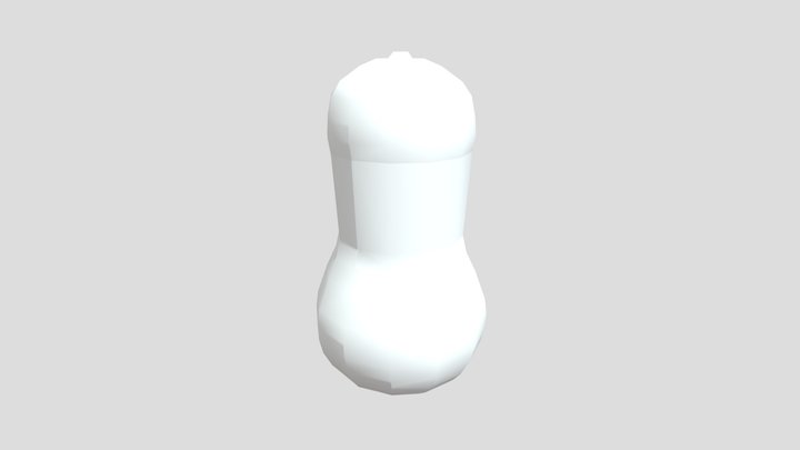 Low Poly Butternut Squash
