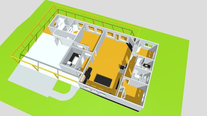 Valencia 3d layout 3D Model