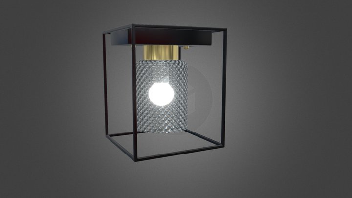 Viokef ceiling light 3D Model