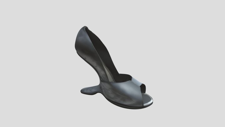 Celia shoe Rodin 3D Model