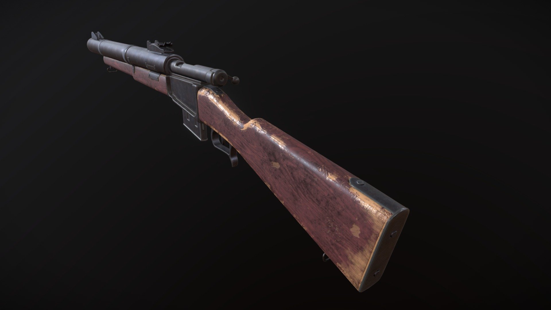 Rifle Postapocalyptic