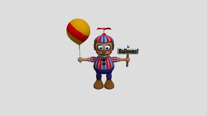 Balloon-boy-five-nights-at-freddys-2 3D Model