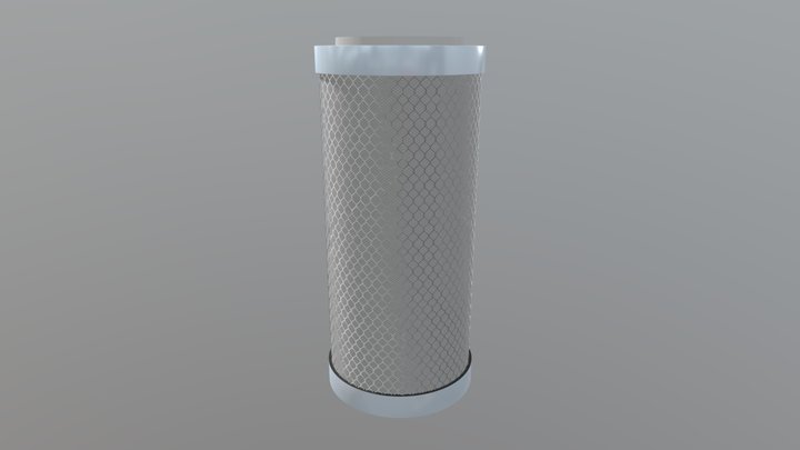 CB 002 - Carbon Block 7” - encaixe 3D Model