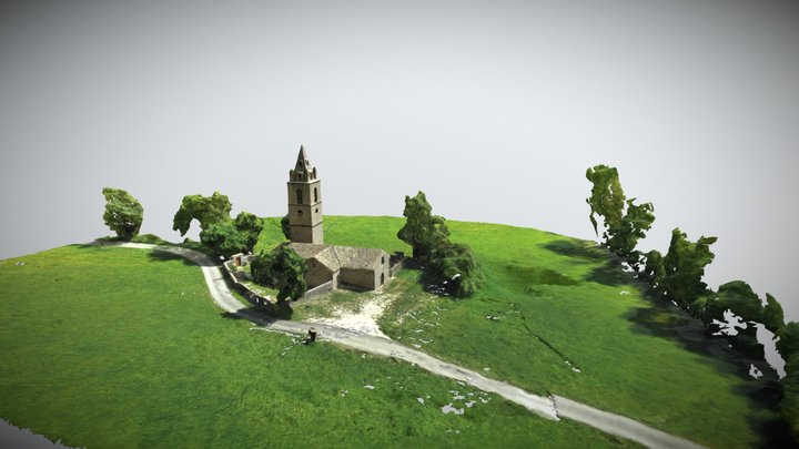 Tartonne - Eglise Notre-Dame d'Entraigues 3D Model