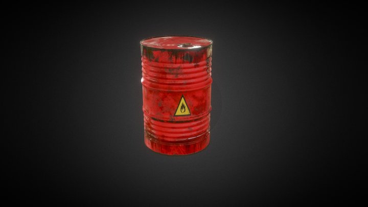Barrel Publish 3D Model