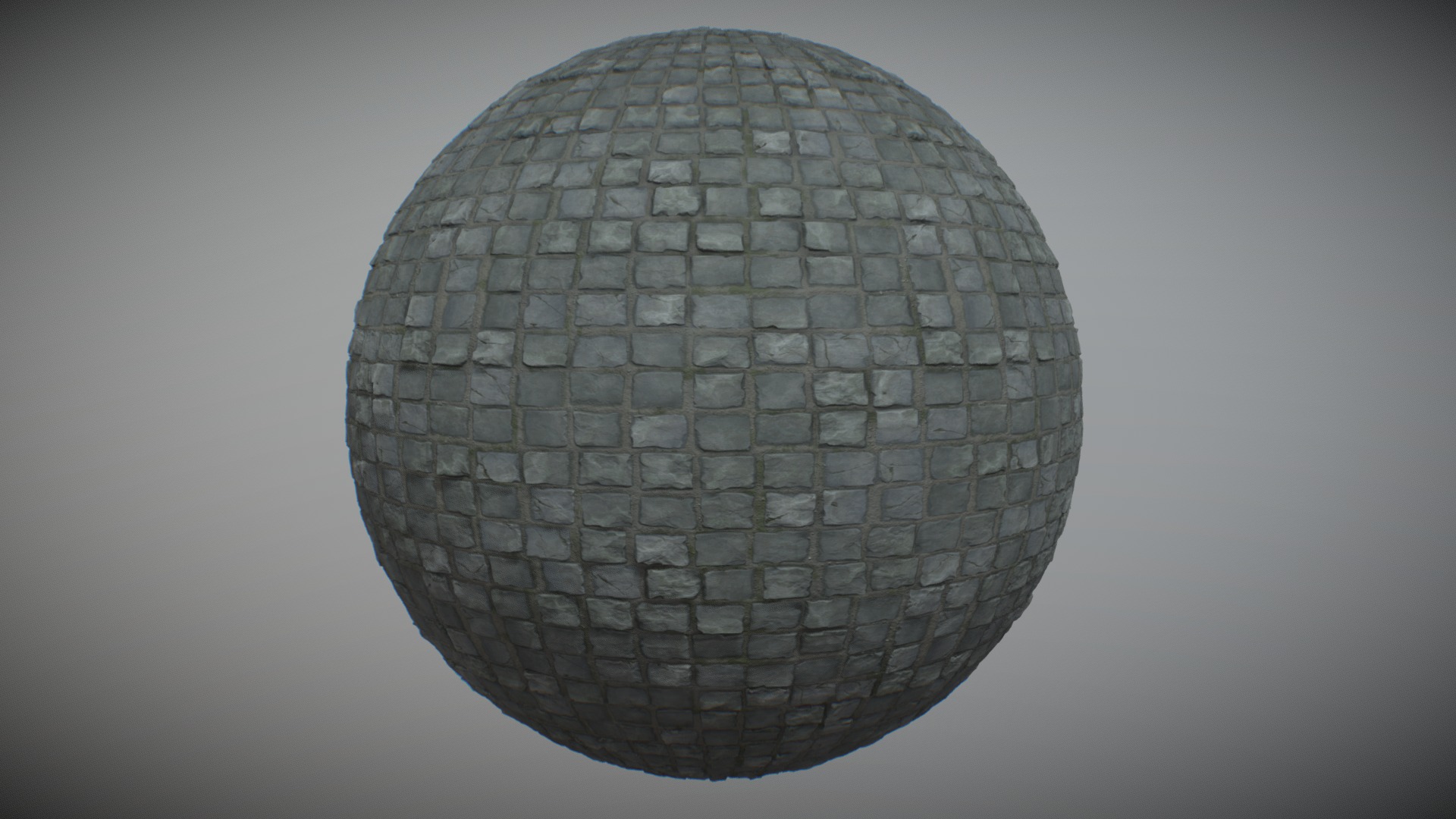 3D model Stone Floor 04 - This is a 3D model of the Stone Floor 04. The 3D model is about a sphere made of stone.
