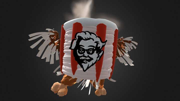 The legendary sentient bucket of fried chicken.