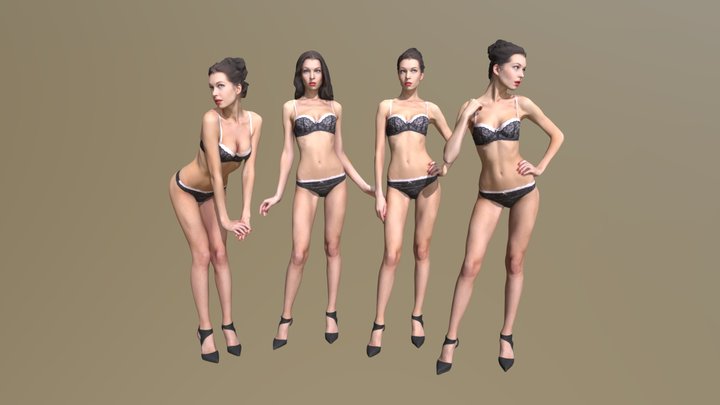 Four Graces ↓ GET THIS MODEL ↓ 3D Model