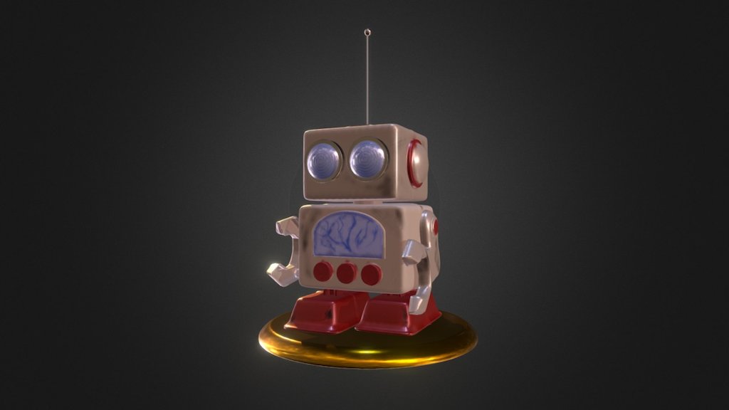 Advent 13 : tin robot
