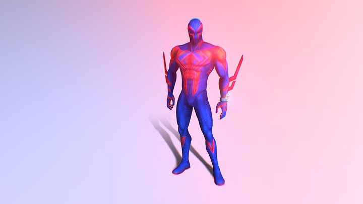 Spiderman (ATSV) - Spider-man 2099 3D Model