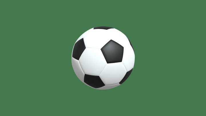 Soccer-Football ball in FBX format 3D Model