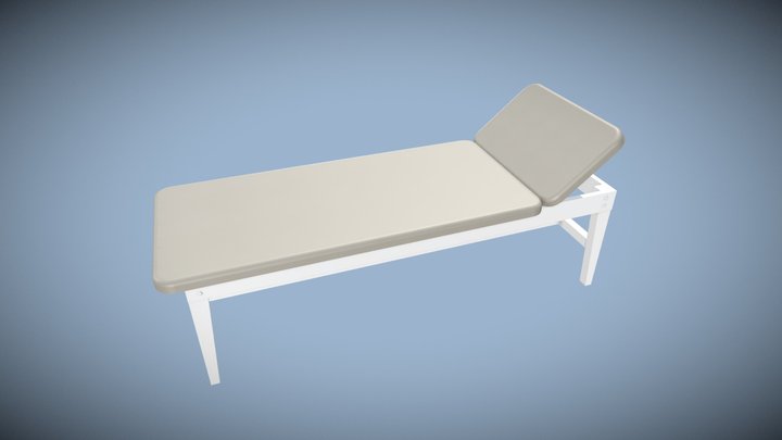 КУШЕТКА ФИЗИОТЕРАПЕВТИЧЕСКАЯ КФ-01 «ЕЛАТ» 3D Model
