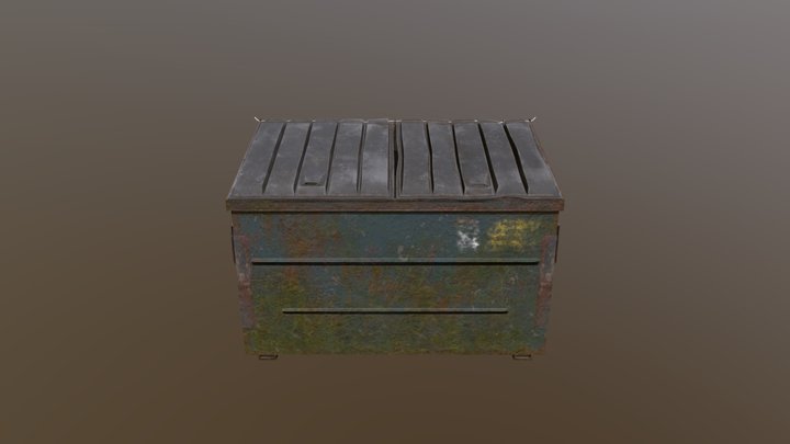 Old Dumpster (Work In Progress) 3D Model