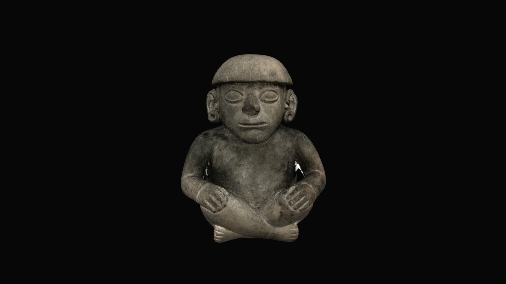 Moche Seated Figure