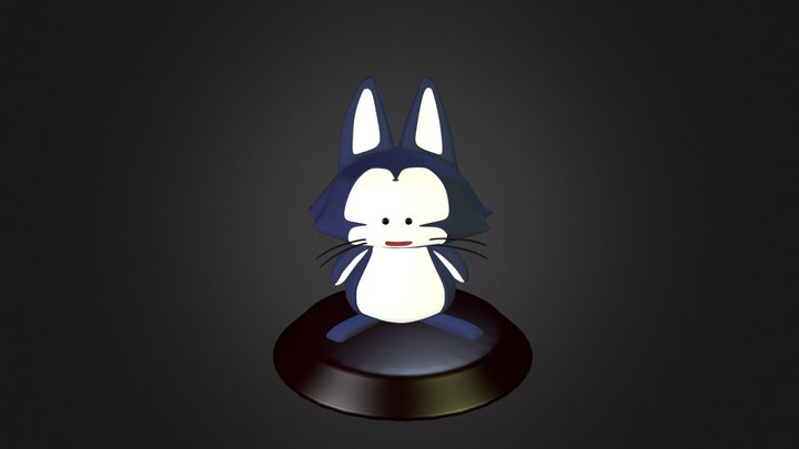 Puar Dragon Ball color 3D Model