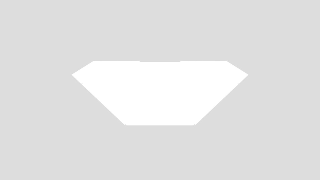 Double Bench With Central Gap
