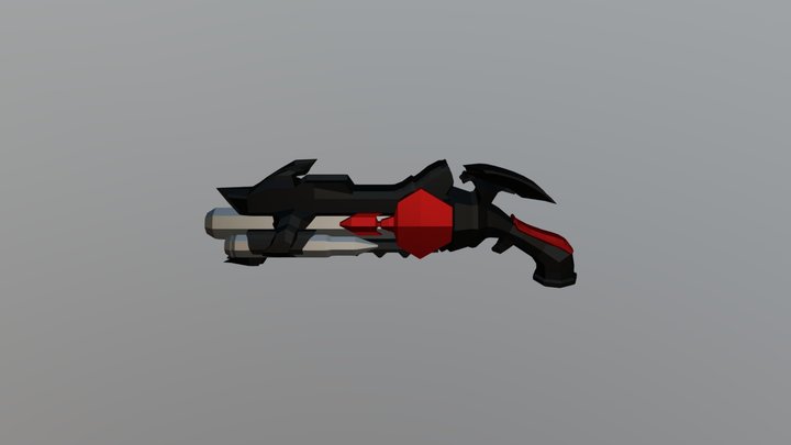Stormwing Pistol 3D Model