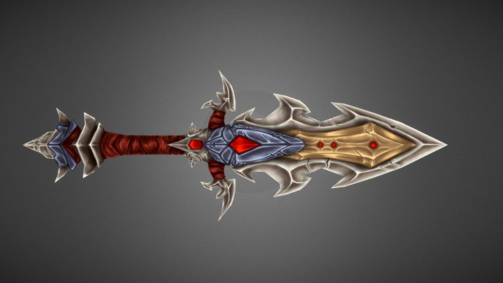 WoW Pvp Weapon - Cataclysm 3D Model