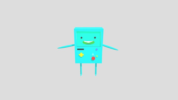 BMO For Sketchfab 3D Model