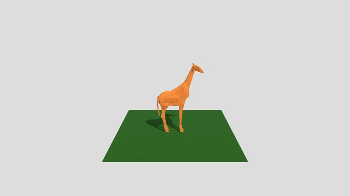 Girafa 2nd 3D Model
