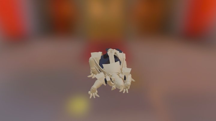 Dino Walk 3D Model